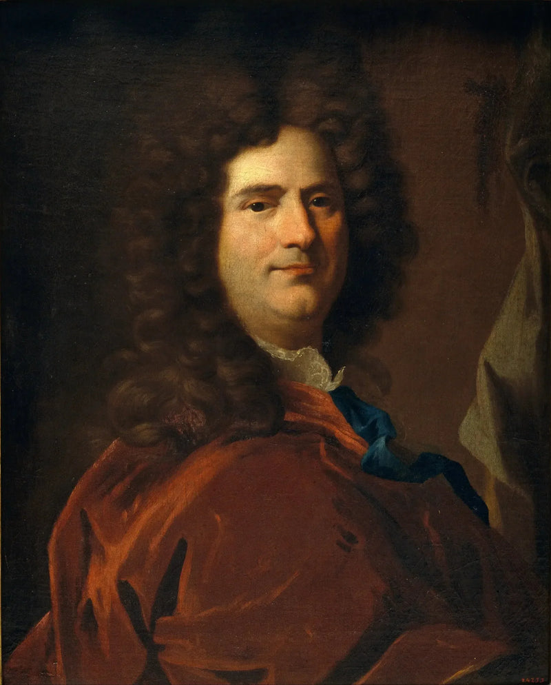 Selvportrett (?) - Hyacinthe Rigaud