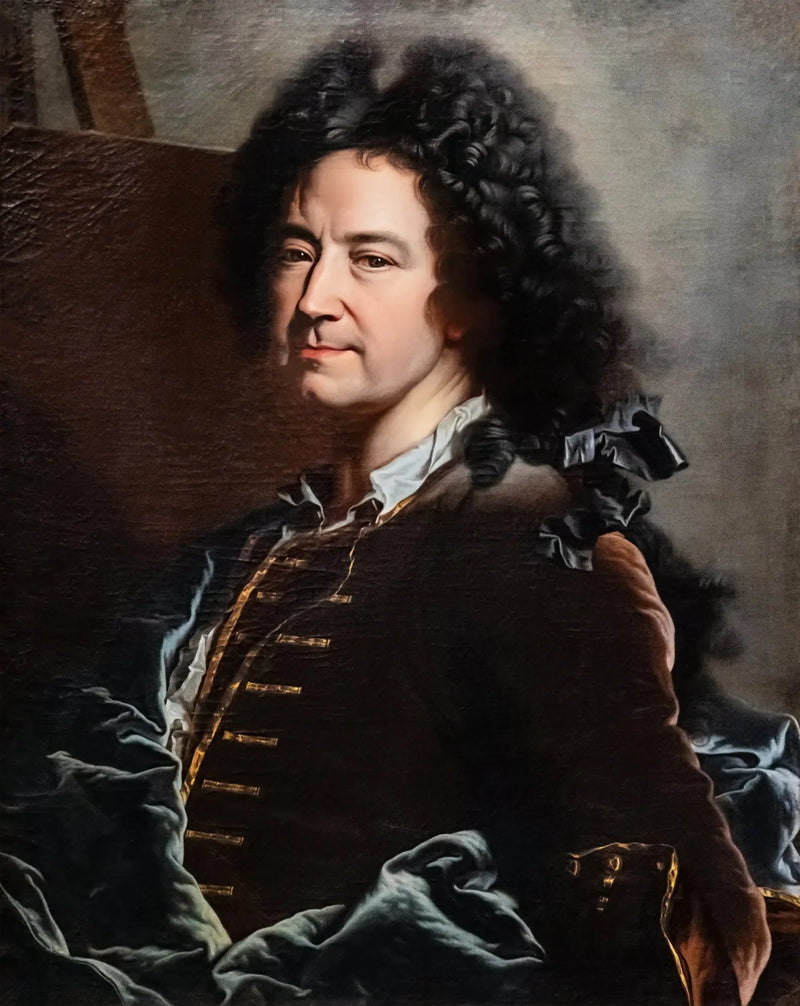 Selvportrett - Hyacinthe Rigaud