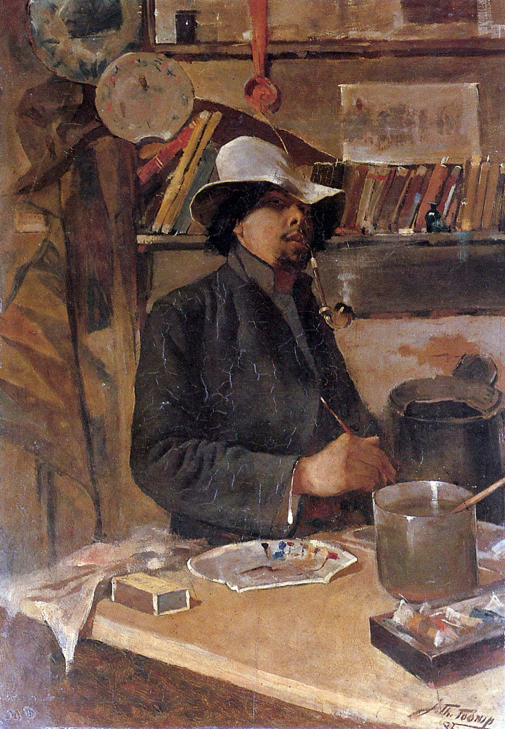 Selvportrett - Jan Toorop