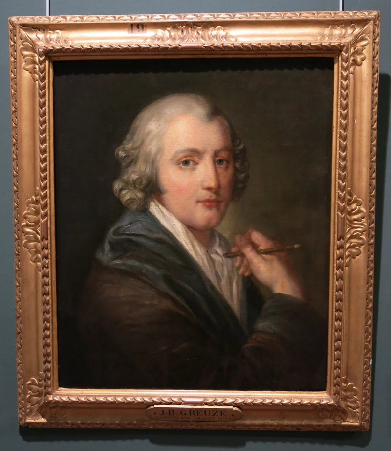Selvportrett - Jean-Baptiste Greuze