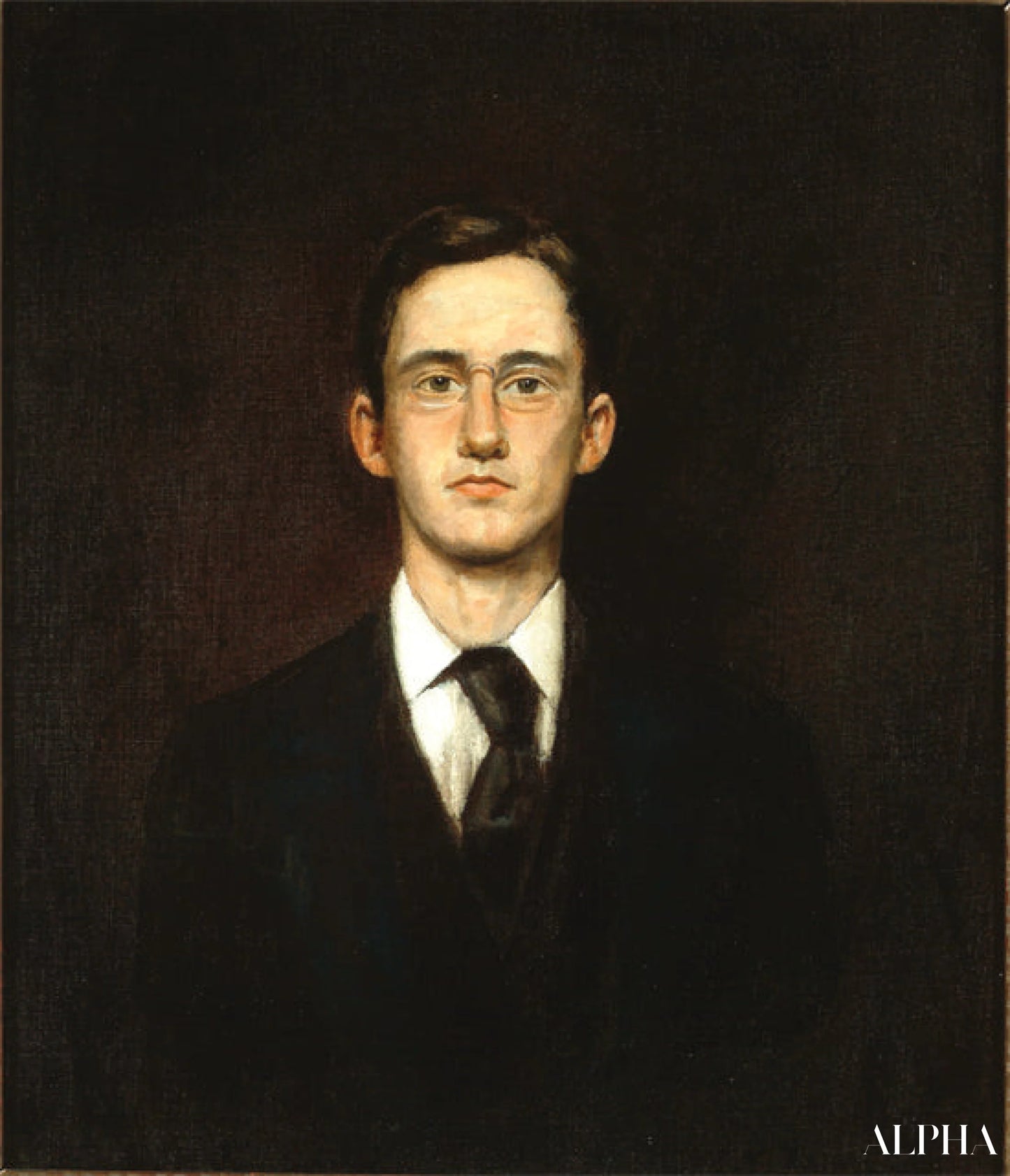 Selvportrett - John Sloan - Høykvalitets reproduksjoner av malerier og bilder