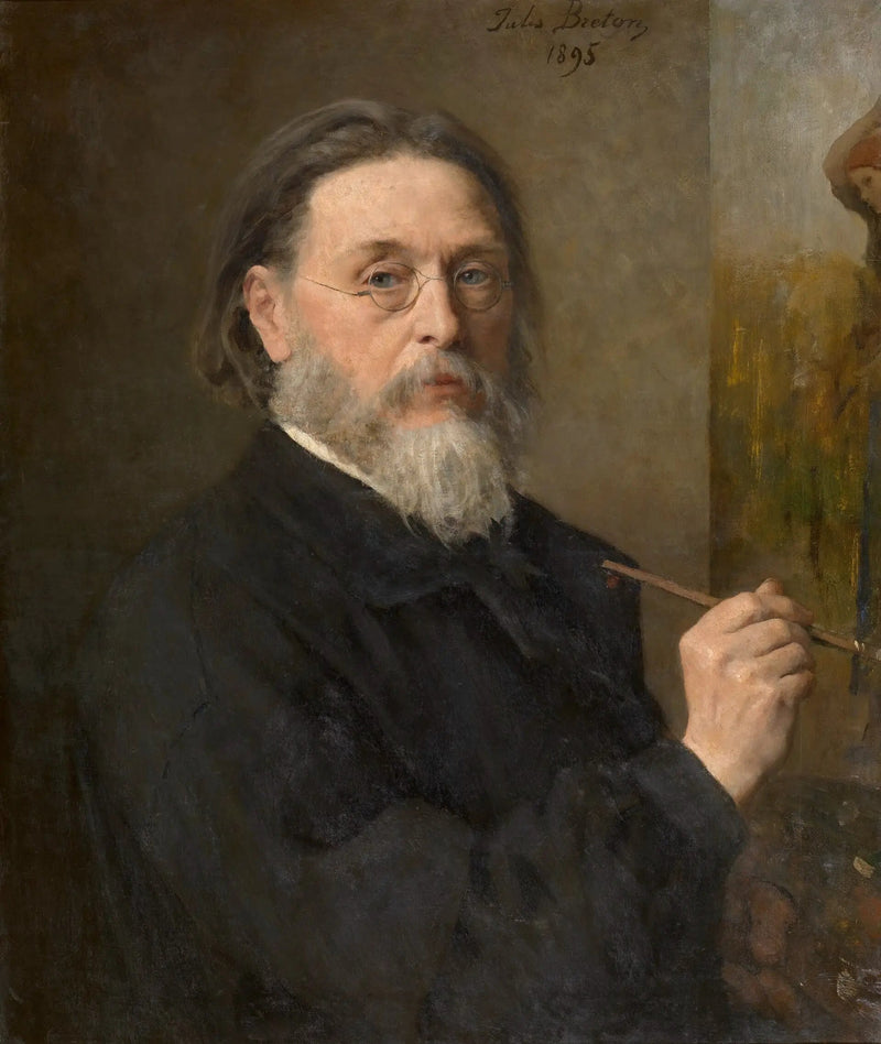 Selvportrett - Jules Breton
