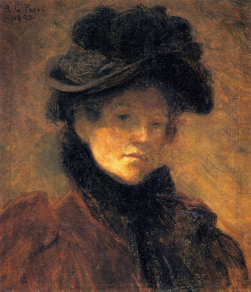 Selvportrett - Lilla Cabot Perry