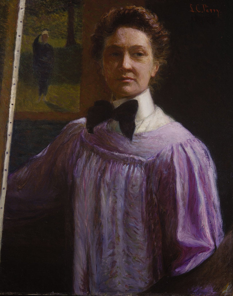 Selvportrett - Lilla Cabot Perry