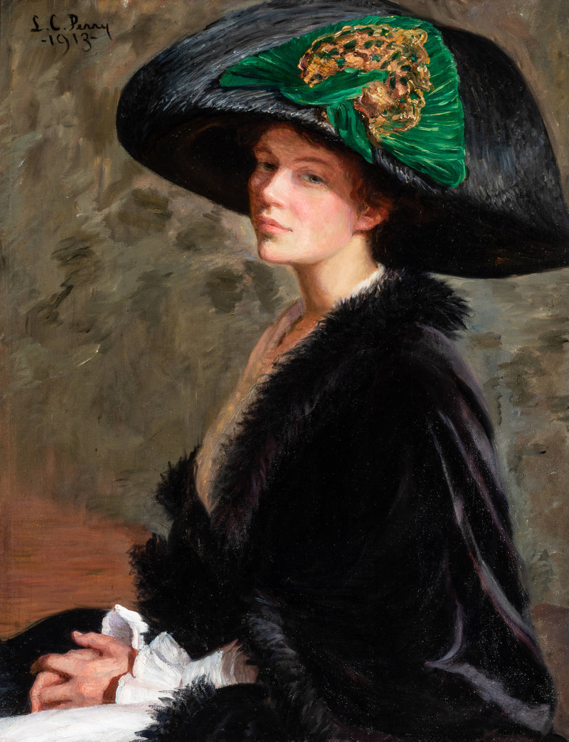 Selvportrett - Lilla Cabot Perry