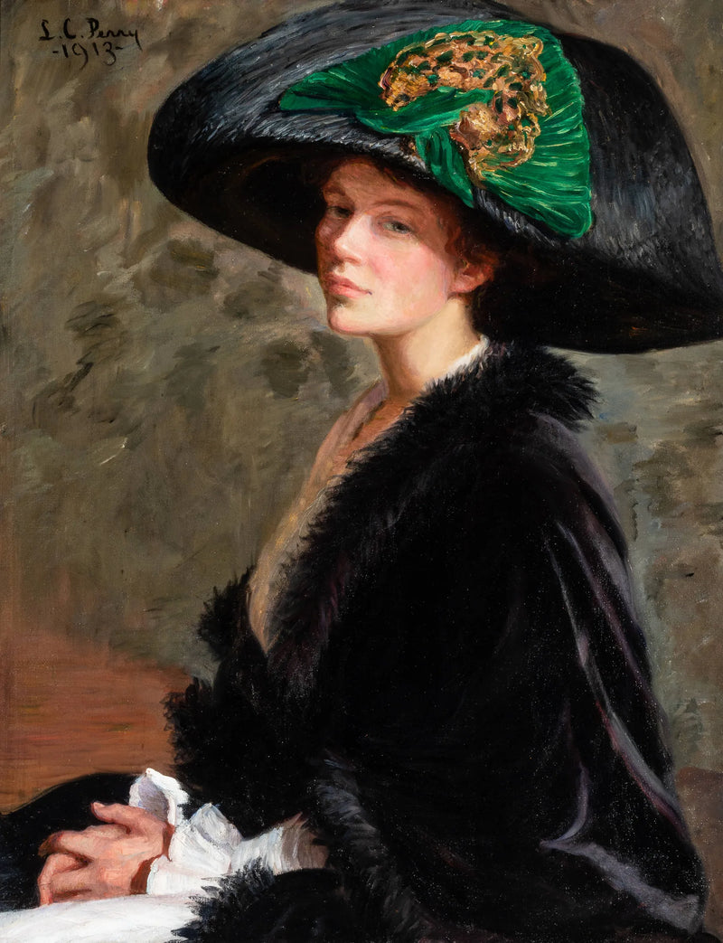 Selvportrett - Lilla Cabot Perry