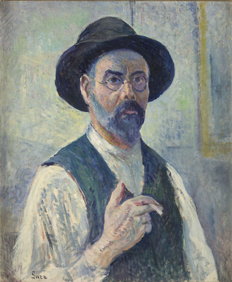 Selvportrett - Maximilien Luce