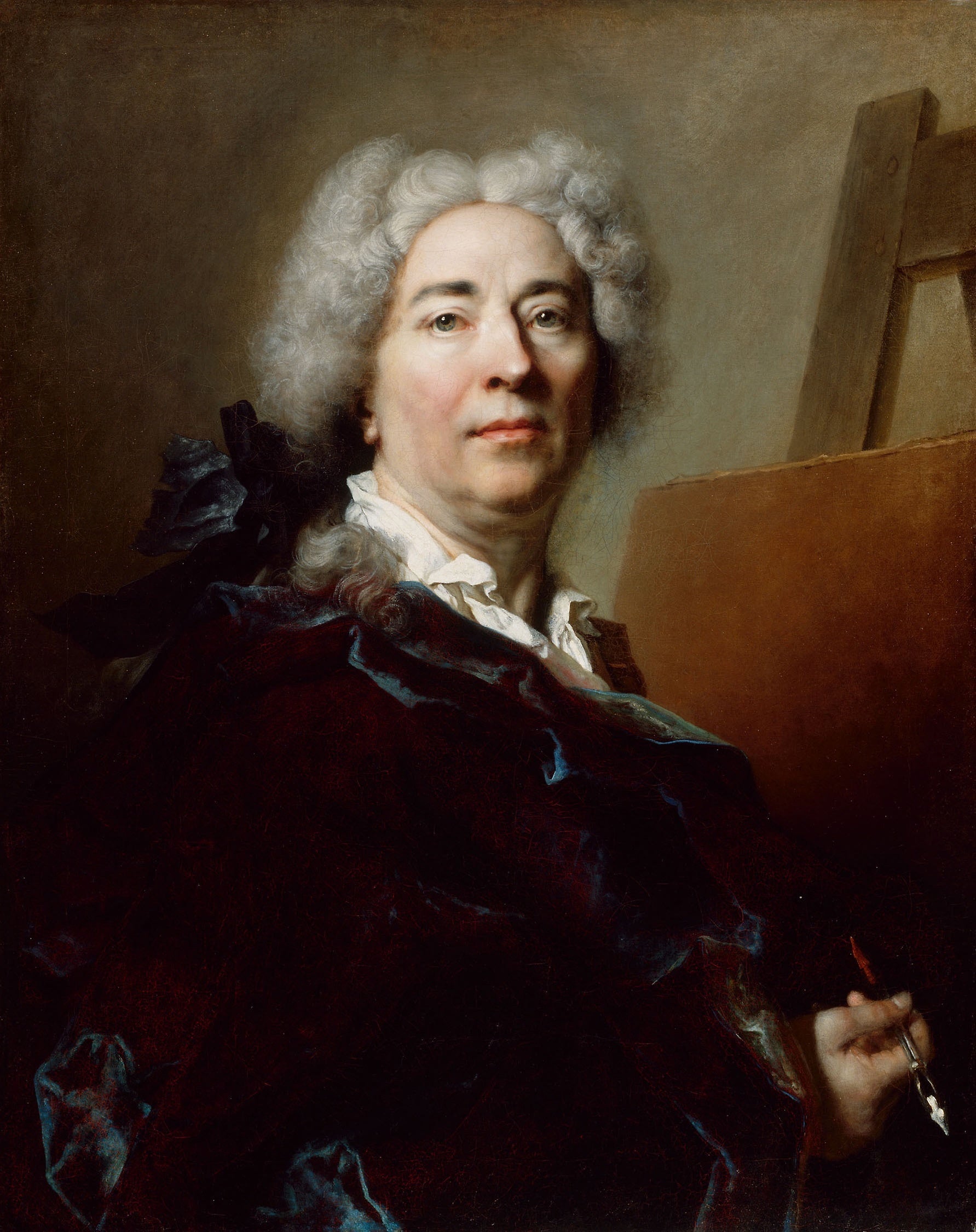 Autoportrait - Nicolas de Largillière image 1 reproduction réalisée par Alpha Reproduction