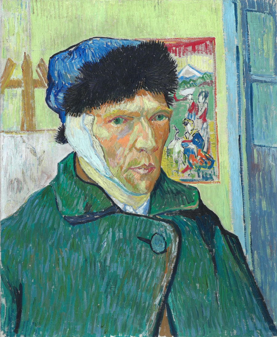 Selvportrett med bandasjert øre - Vincent van Gogh