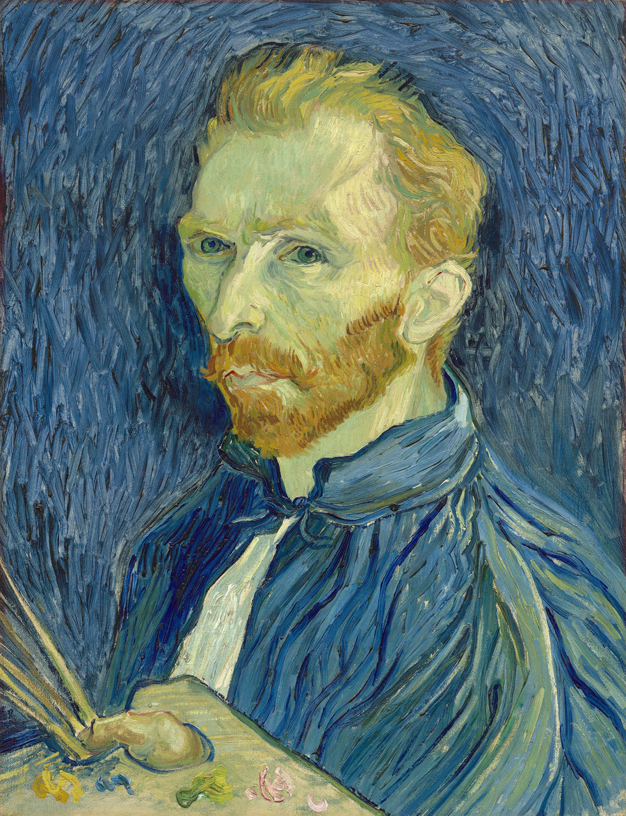 Selvportrett av Vincent van Gogh - Vincent van Gogh
