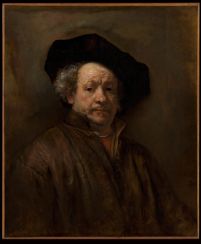Selvportrett - Rembrandt
