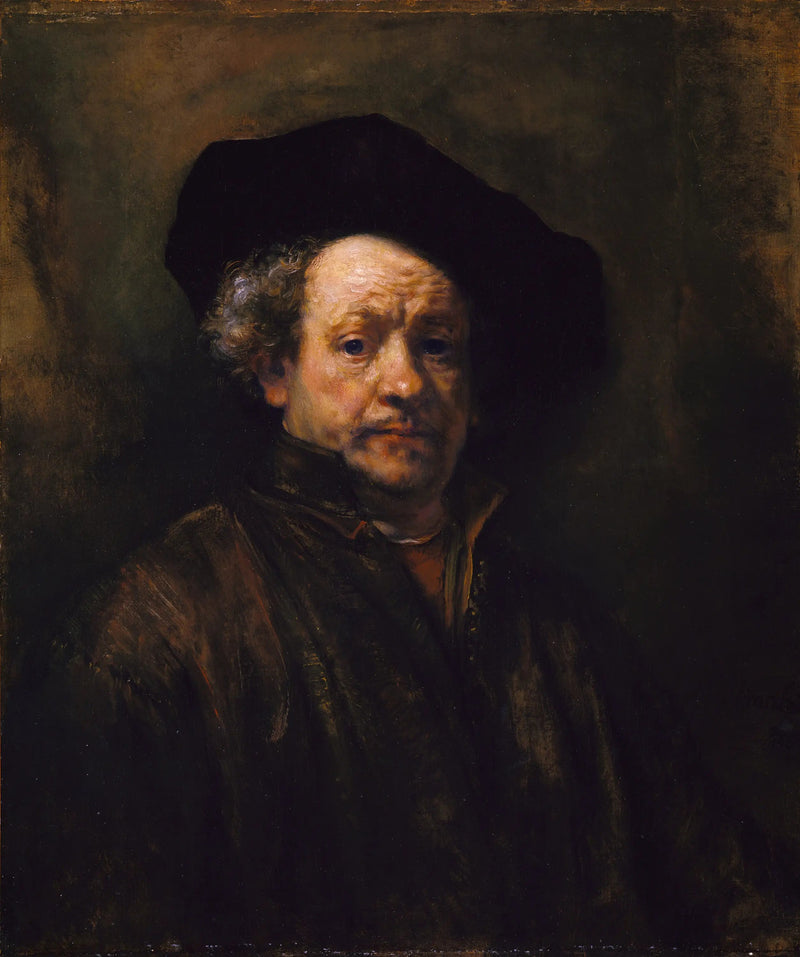 Selvportrett - Rembrandt