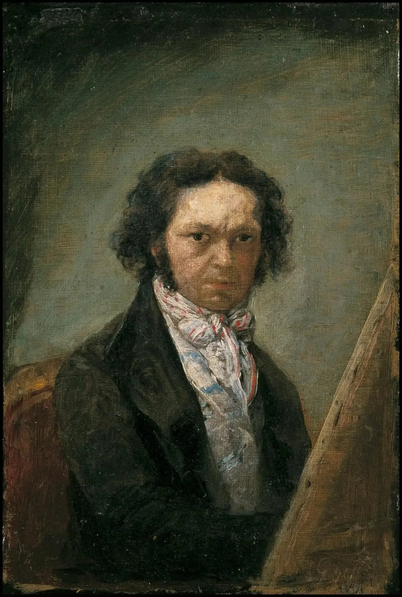 Selvportrett på lin - Francisco de Goya