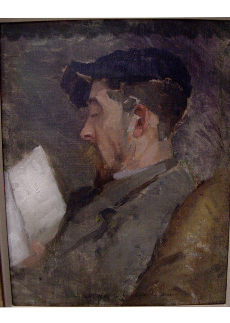 Selvportrett - Theodore Robinson