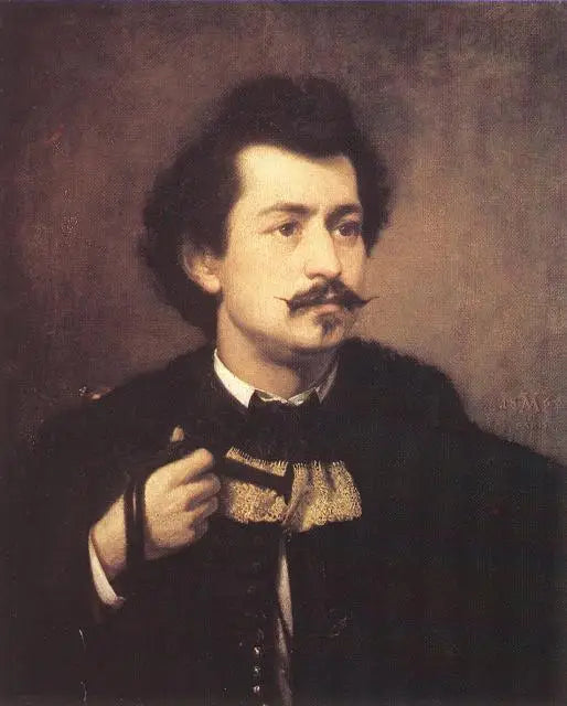 Selvportrett - Viktor Madarász