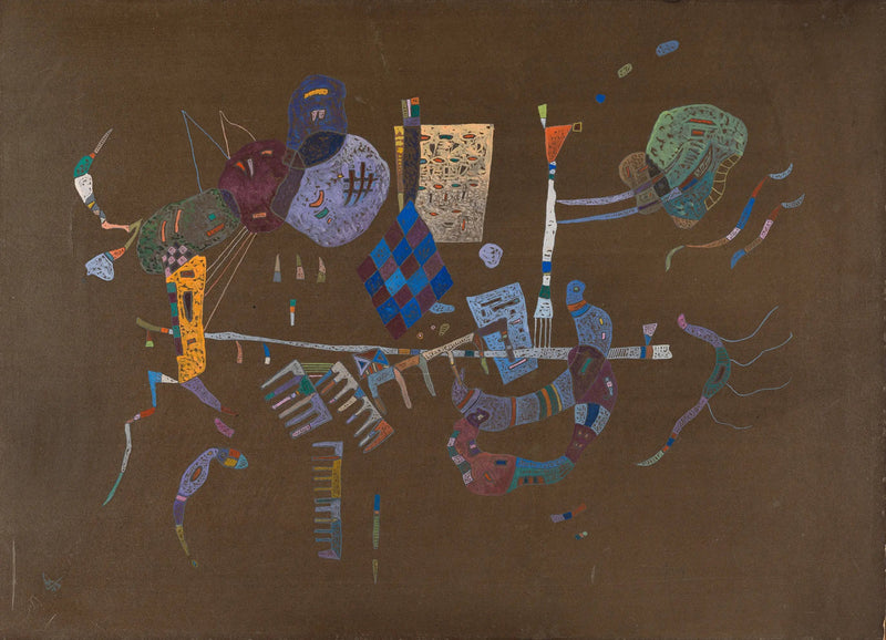 Rundt linjen - Vassily Kandinsky