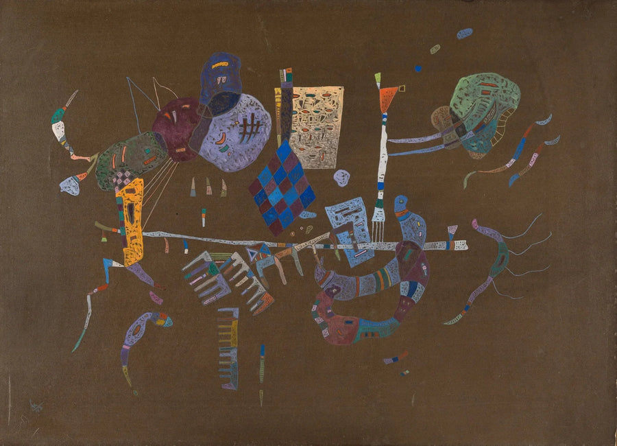 Rundt linjen - Vassily Kandinsky