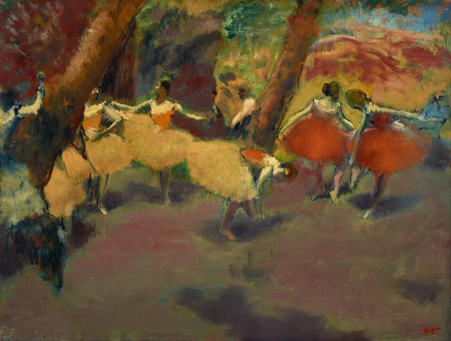 Før forestillingen - Edgar Degas
