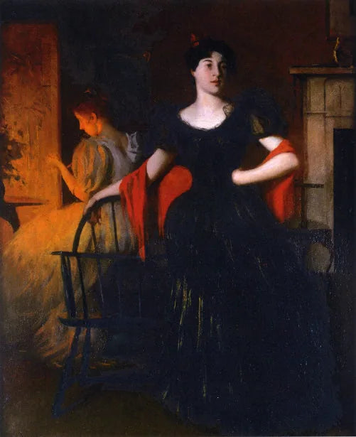 Før ballet - Frank Weston Benson