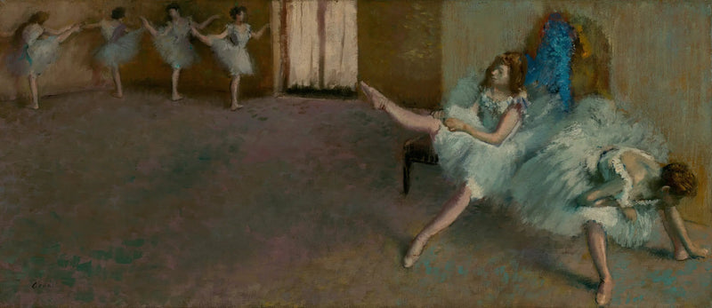 Før ballet - Edgar Degas