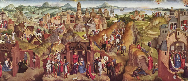 Kristi Ankomst og Seier - Hans Memling