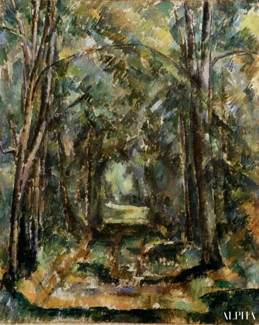 Avenue de Chantilly - Paul Cézanne - Reproductions de tableaux et peintures haut de gamme
