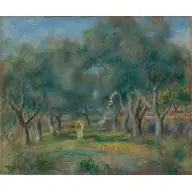 Olivenlunden - Pierre-Auguste Renoir