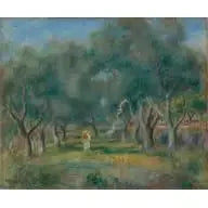 Olivenlunden - Pierre-Auguste Renoir