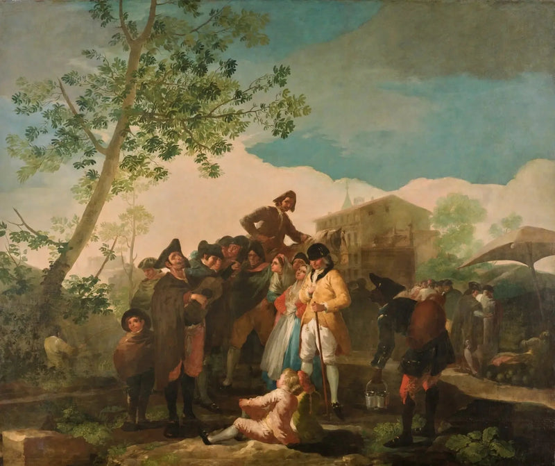 Blind med gitaren - Francisco de Goya