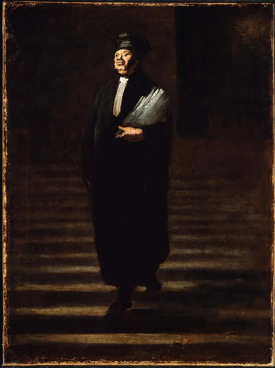 Triumferende advokat - Honoré Daumier