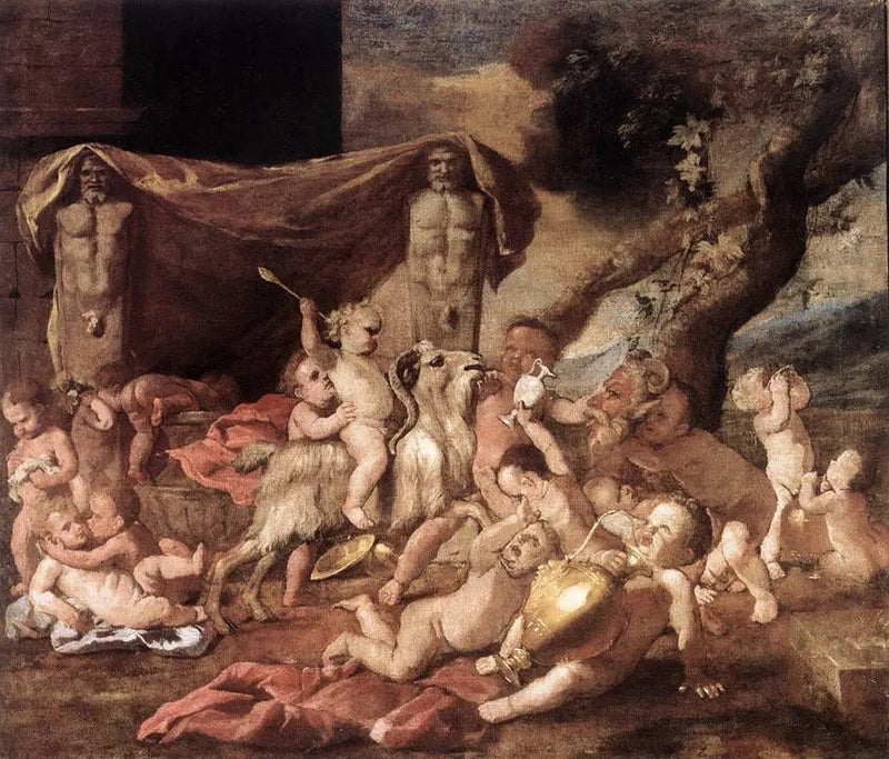 Barnas Bacchanale - Nicolas Poussin