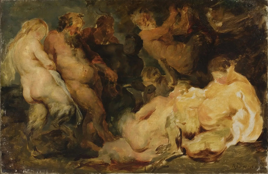 Bacchanaler - Peter Paul Rubens