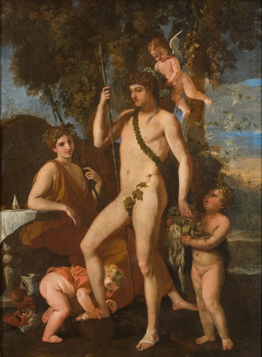 Bakkus-Apollon - Nicolas Poussin