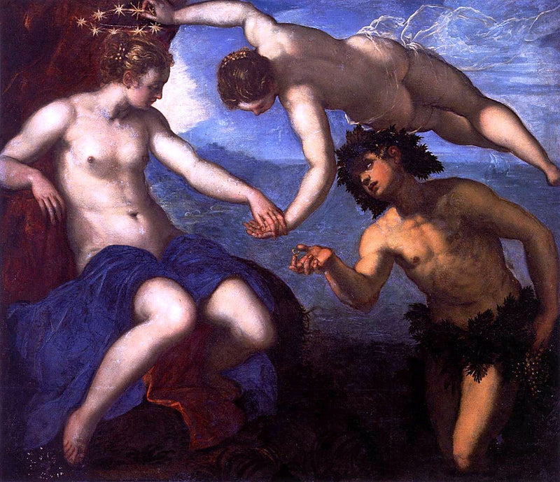 Bakkus og Ariadne - Jacopo Tintoretto