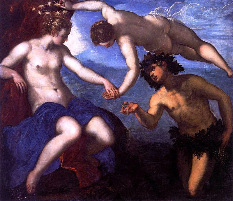 Bakkus og Ariadne - Jacopo Tintoretto