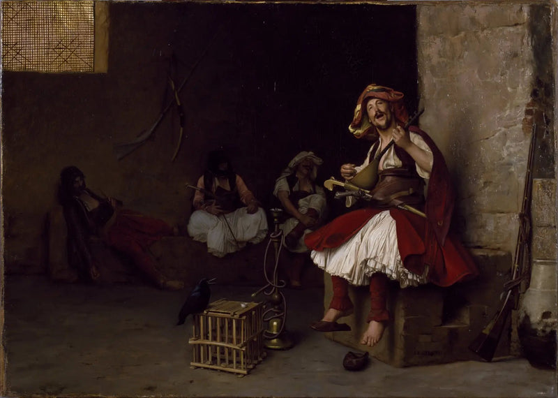 Bachi-bouzouk syngende - Jean-Léon Gérôme