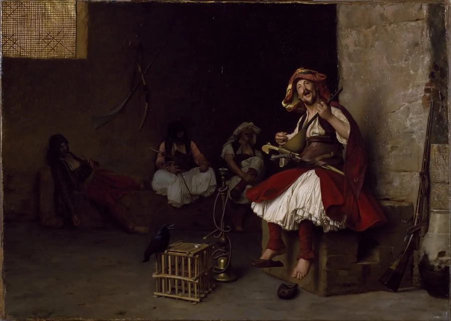 Bachi-bouzouk syngende - Jean-Léon Gérôme