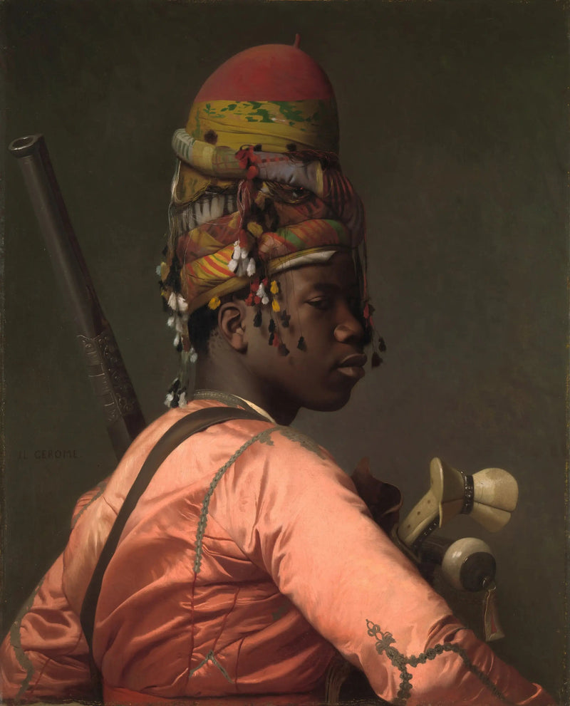Bachi Bouzouk svart - Jean-Léon Gérôme