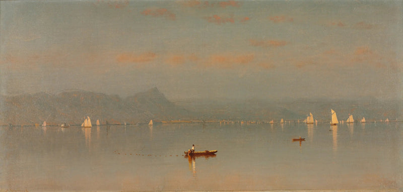 Haverstraw-bukten - Sanford Robinson Gifford