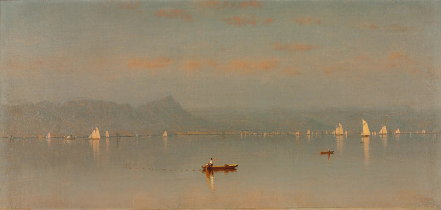 Haverstraw-bukten - Sanford Robinson Gifford