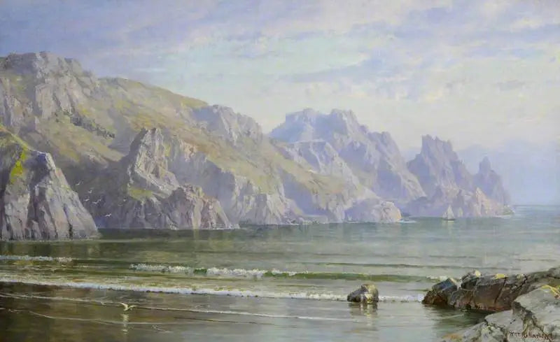Petit Port-bukten - William Trost Richards