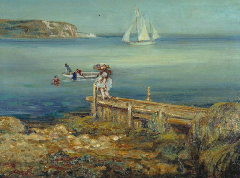 Swanage-bukten - Charles Conder