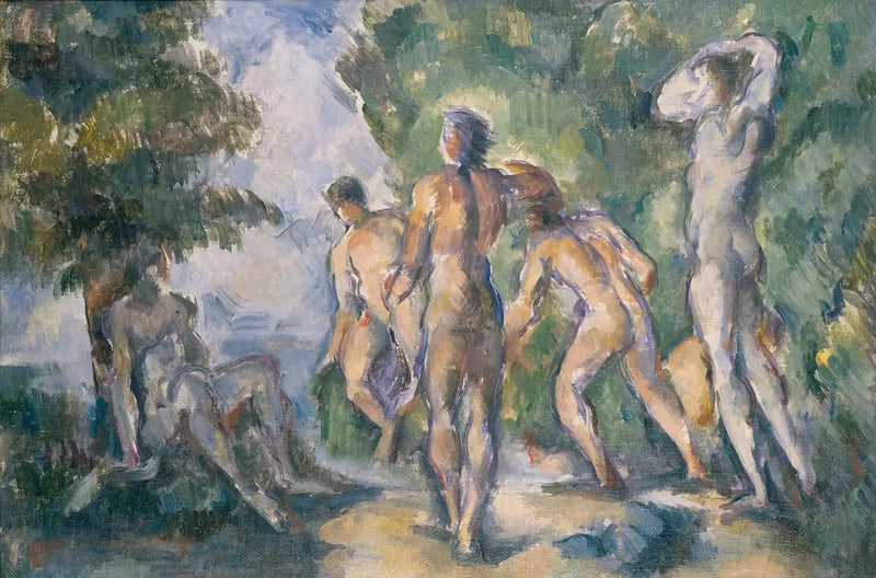 Badende - Paul Cézanne