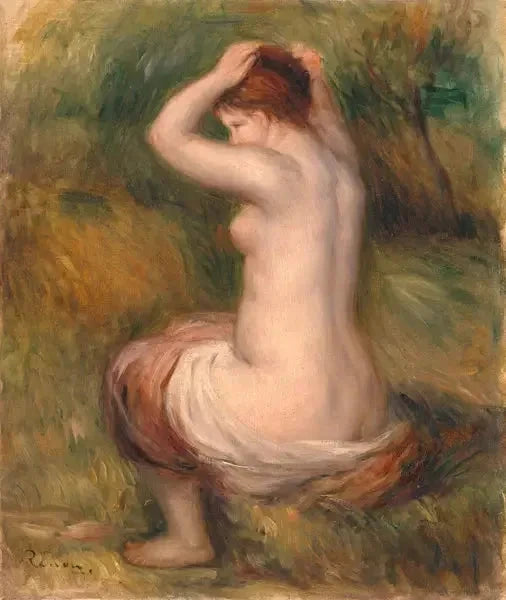 Nå sitter - Pierre-Auguste Renoir