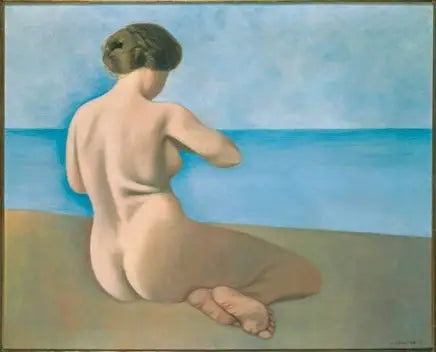 Sittende bakside badende kvinne på sanden - Félix Vallotton

Source:
Baigneuse assise de dos sur le sable - Félix Vallotton