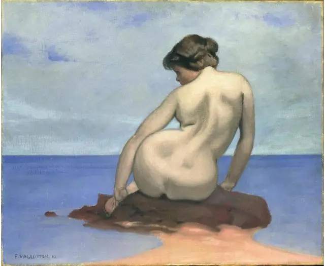 Sittende badende kvinne på en stein - Félix Vallotton

Source:
Baigneuse assise sur un rocher - Félix Vallotton