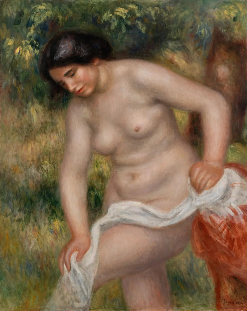 Badende som tørker seg (Badende som tørker seg) - Pierre-Auguste Renoir