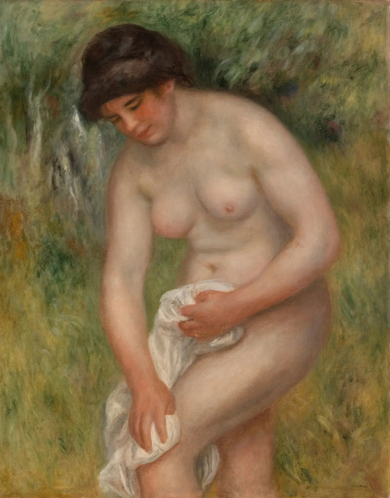 Badende som tørker seg (Badende som tørker seg) - Pierre-Auguste Renoir