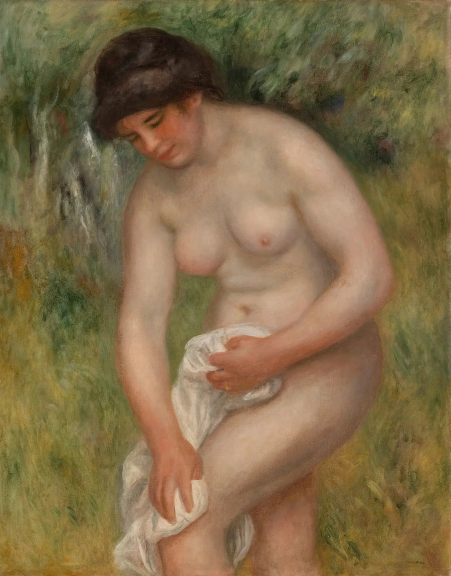 Badende som tørker seg (Badende som tørker seg) - Pierre-Auguste Renoir