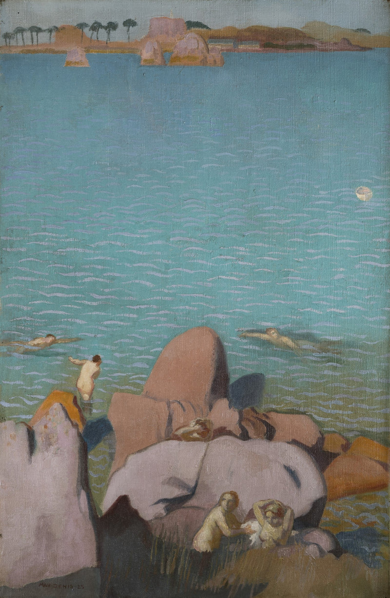 Badende kvinner ved Port-Blanc - Maurice Denis